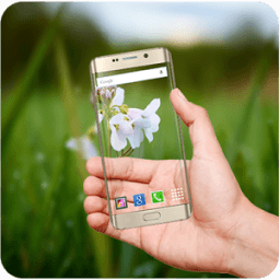 Transparent Mobile Screen आइकन