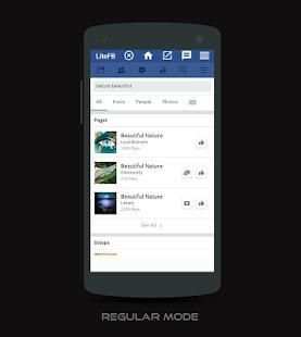 Fast Lite extra for facebook screenshot 4