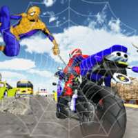 Spider Stunt Rider Superhero Spider Highway Rider