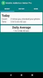Mobile Addiction Meter Pro स्क्रीनशॉट 3