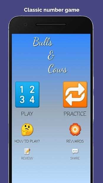 Bulls and Cows : the number game * screenshot 5
