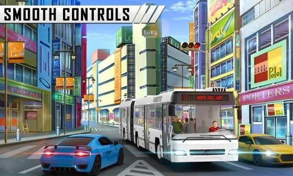 Public Coach Bus Driving Go screenshot 5
