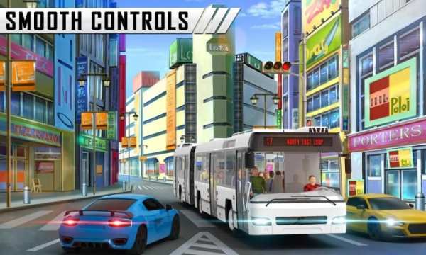 Public Coach Bus Driving Go screenshot 1