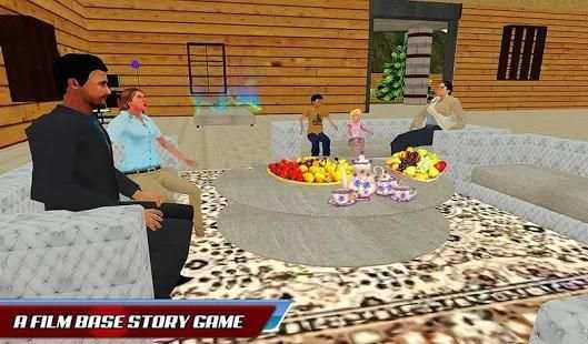 Virtual Dad Police Family Games स्क्रीनशॉट 1