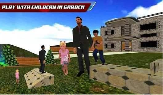 Virtual Dad Police Family Games स्क्रीनशॉट 3