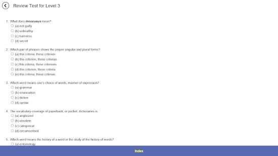 Verbal Advantage - Level 3 screenshot 2