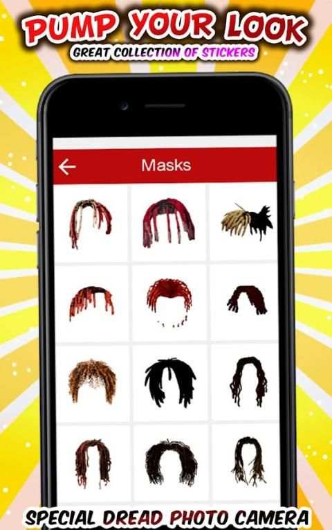 Dreadlocks Hair Photo Editor screenshot 5