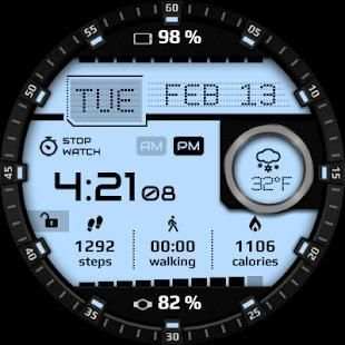 Digitec Watch Face स्क्रीनशॉट 6