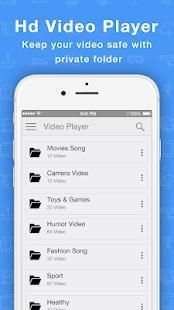 HD Video Player screenshot 1