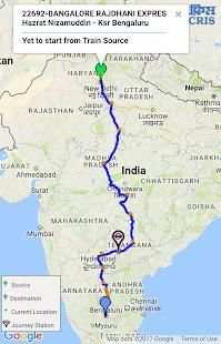Live Train Running Status on Map | TrainTracker screenshot 6