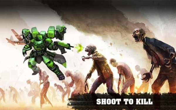 Robot Zombie Shooting : Transform Fighting War screenshot 2