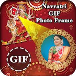 Navratri GIF Photo Frame Editor : Photo Maker