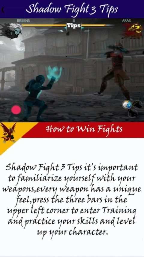 Shadow Fight 3 Tips screenshot 1