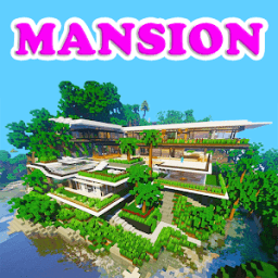 ikon Modern Mansions Houses Maps for Minecraft PE