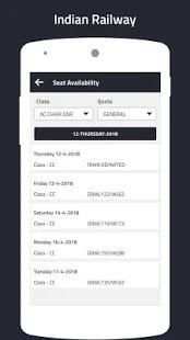 Indian Railway - Live Train Status - PNR Status स्क्रीनशॉट 6