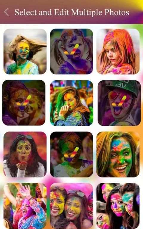 Holi Video Maker 2018 स्क्रीनशॉट 2