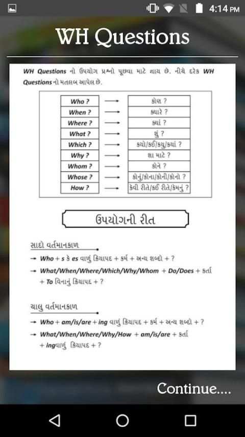 Angreji Grammar स्क्रीनशॉट 2