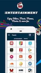 All in One Shopping, Recharge, News, Email, Social screenshot 13