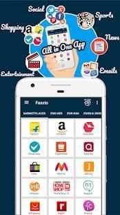 All in One Shopping, Recharge, News, Email, Social screenshot 9