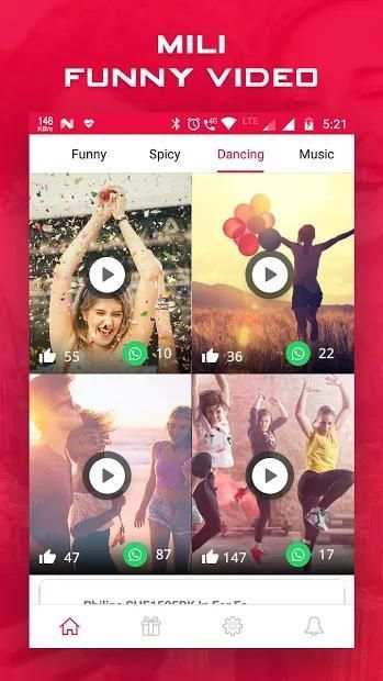 Mili - Funny Video स्क्रीनशॉट 6