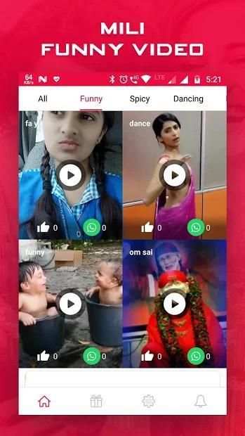 Mili - Funny Video स्क्रीनशॉट 3