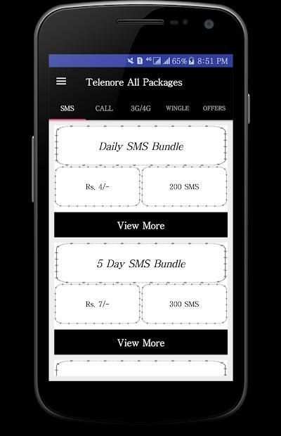All SIM Packages screenshot 5