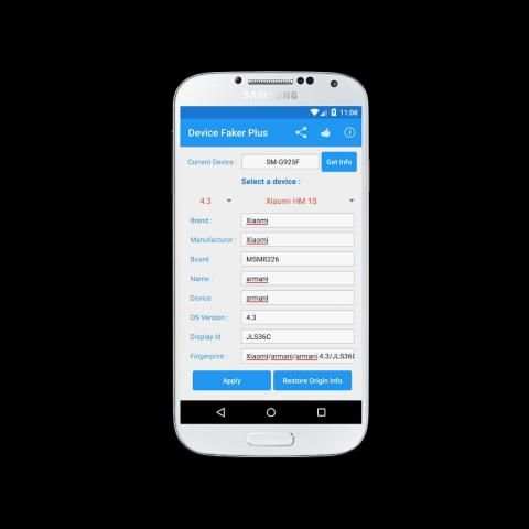 Device Faker - [Xposed] screenshot 1