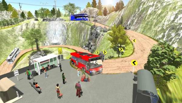 Coach Bus Driving Simulator 3d 2018 screenshot 4