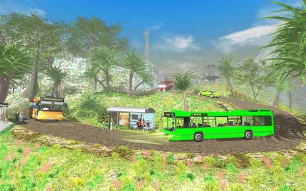 Coach Bus Driving Simulator 3d 2018 screenshot 20