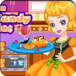 ikon halloween corn candy cookies