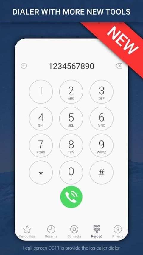 I Call Screen OS10 screenshot 3