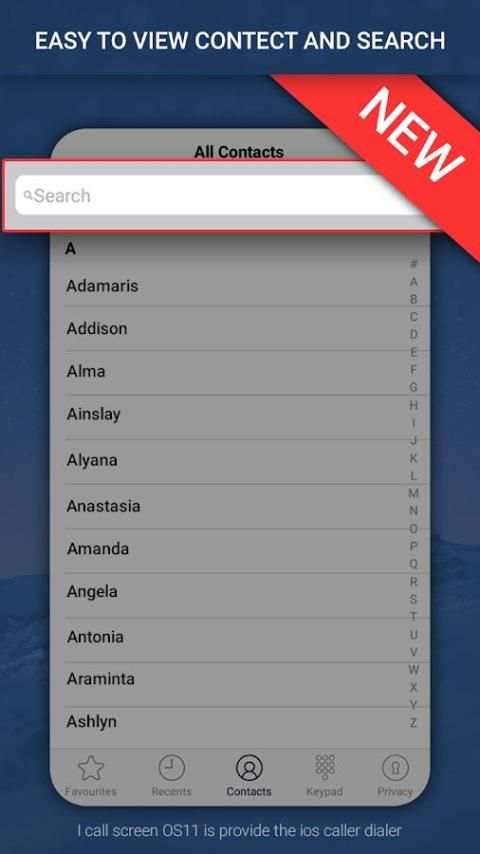 I Call Screen OS10 screenshot 7