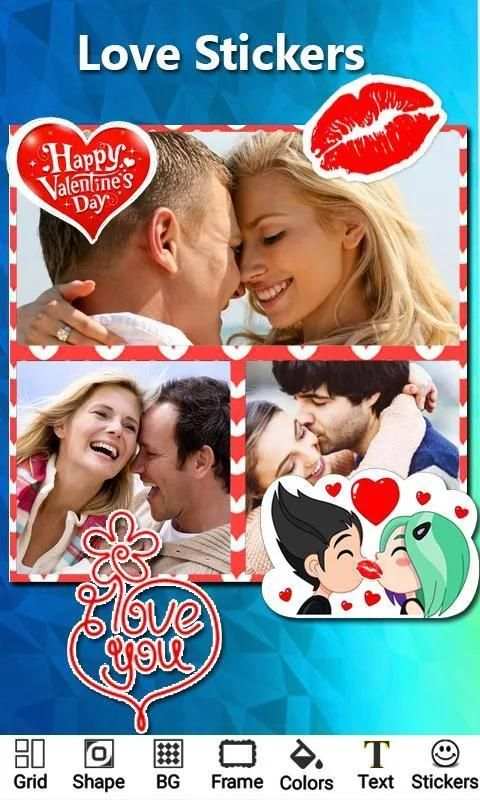 Love Photo Collage Maker Valentine screenshot 3