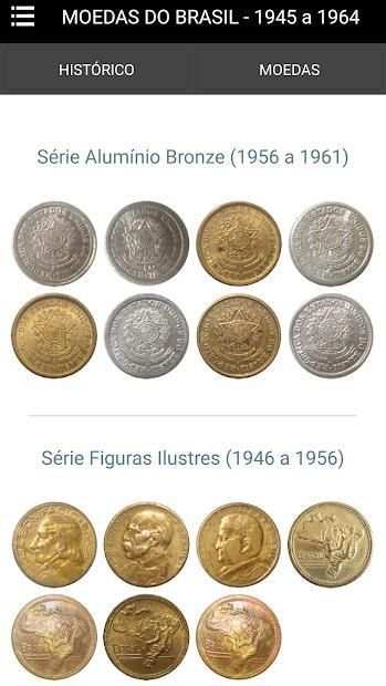 Moedas do Brasil - 1945 a 1964 скриншот 5