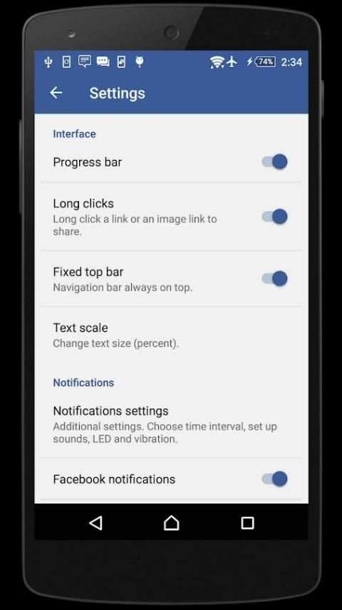 Lite for Facebook - Mini for Facebook स्क्रीनशॉट 1