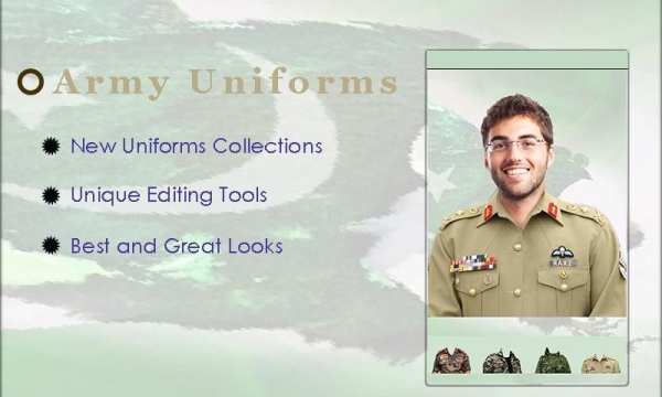 Army Uniforms Editor-Army Dress Photo Editor screenshot 4