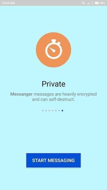 Free Online Messanger screenshot 1