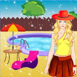 Doll Dress up - Pool Party