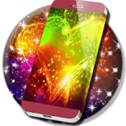 Neon Hearts Live Wallpaper आइकन