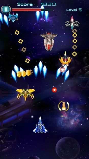 Galaxy Shooter : Attack (Free) स्क्रीनशॉट 6