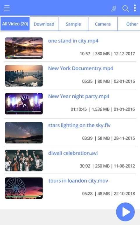 MAX Player - HD Video Player 2018 स्क्रीनशॉट 4