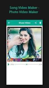 Song Video Maker-Photo Video Maker स्क्रीनशॉट 4