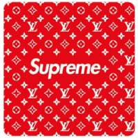 Supreme x LV Wallpaper HD