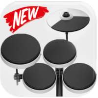 Electric Drum Kit Simulator - making music beats logo