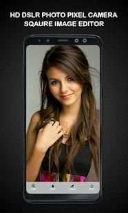 HD DSLR Photo Pixel Camera Sqaure Image Editor 5 تصوير الشاشة