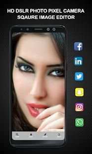 HD DSLR Photo Pixel Camera Sqaure Image Editor 3 تصوير الشاشة