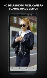 HD DSLR Photo Pixel Camera Sqaure Image Editor 1 تصوير الشاشة