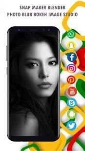 Snap Maker Blender Photo Blur Boken Image Studio screenshot 2