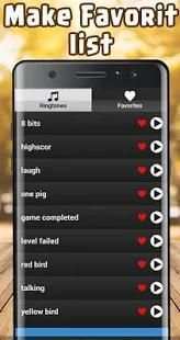 Angry birds ringtones free screenshot 1