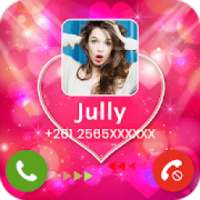 3D Color Caller Screen - Love Caller Screen